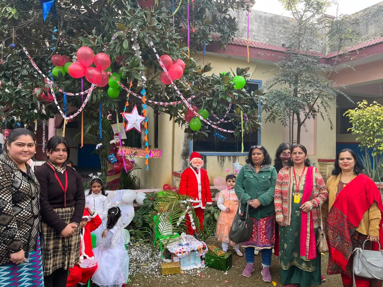 Students of Dr. Ambedkar Convent School, Jammu